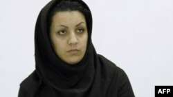 FILE - Iranian Reyhaneh Jabbari, shown in 2007, was executed in Tehran for the murder of a former intelligence official she accused of trying to rape her. 