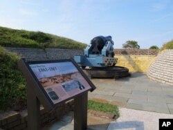 미국 사우스캐롤라이나주 찰스턴에 위치한 섬터 요새(Fort Sumter). 남북전쟁이 발발한 1861년 남군이 이 요새를 포격함으로써 남북전쟁이 터졌다.