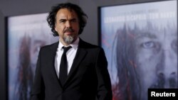 FILE - Director Alejandro Gonzalez Inarritu atends the premiere of "The Revenant" in Hollywood, California, Dec.16, 2015. 