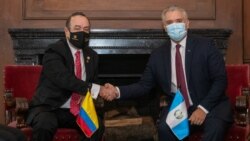 Colombia: Visita presidente Guatemala a Colombia