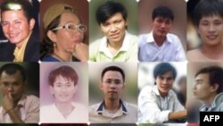 Những người trẻ Công giáo thuộc Dòng Chúa Cứu Thế thuộc nhóm 17 nhà tranh đấu nhân quyền bị bắt giam từ cuối tháng 7 năm 2011 vì bị cáo buộc vi phạm điều 79 và 88 Bộ Luật Hình sự.
