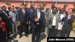 Inauguração da empresa Guanda Pesca em julho de 2018