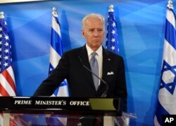 Các vụ thử nghiệm diễn ra trong lúc Phó Tổng thống Hoa Kỳ Joe Biden có mặt tại Jerusalem để thảo luận với Thủ tướng Israel Netanyahu.