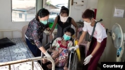 Sebuah klinik perawatan pasien TB, HIV dan Hepatitis C di Yangon, Myanmar (foto: dok). 