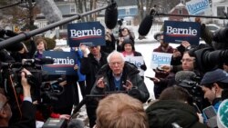 VOA: Sanders declara victoria en la primaria demócrata de New Hampshire