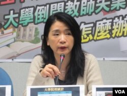 国民党立法院党团副书记长李贵敏（美国之音张永泰拍摄）