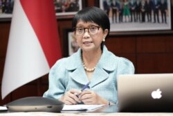 Menteri Luar Negeri RI Retno Marsudi terpilih sebagai ketua bersama COVAX AMC Engagement Group yang diprakarsai oleh Organisasi Kesehatan Dunia (WHO) dan Vaccine Alliance (GAVI). (Foto: Kemenlu RI)