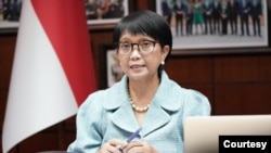 Menteri Luar Negeri RI Retno Marsudi terpilih sebagai ketua bersama COVAX AMC Engagement Group yang diprakarsai oleh Organisasi Kesehatan Dunia (WHO) dan Vaccine Alliance (GAVI). (Foto: Kemenlu RI)