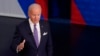 President Joe Biden participates in a CNN town hall at the Baltimore Center Stage Pearlstone Theater, Oct. 21, 2021, in Baltimore.