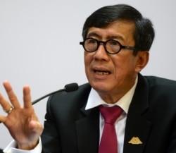 Menteri Hukum dan HAM Yasonna Laoly. (Foto: AFP)