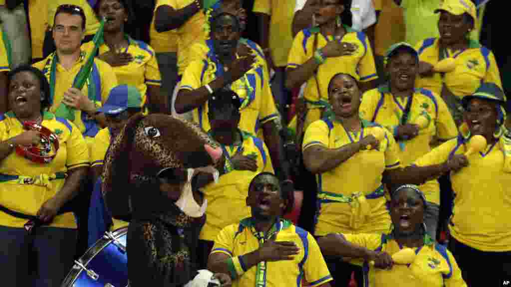 Gabon fans