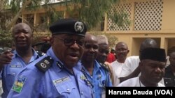 Damian Chukwu, commissaire de police de l'Etat de Borno au nord-est du Nigeria, 12 février 2018.