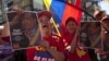 Warga Venezuela Rayakan Masa Jabatan Baru Hugo Chavez
