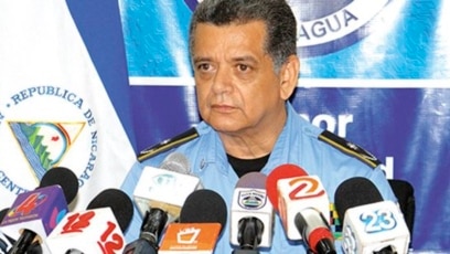 Francisco Diaz, consuegro de presidente de Nicaragua, Daniel Ortega, y nuevo jefe de policía del país, a partir del 23 de agosto de 2018. Foto: @laprensa.