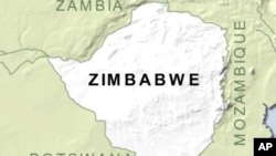 Map of Zimbabwe