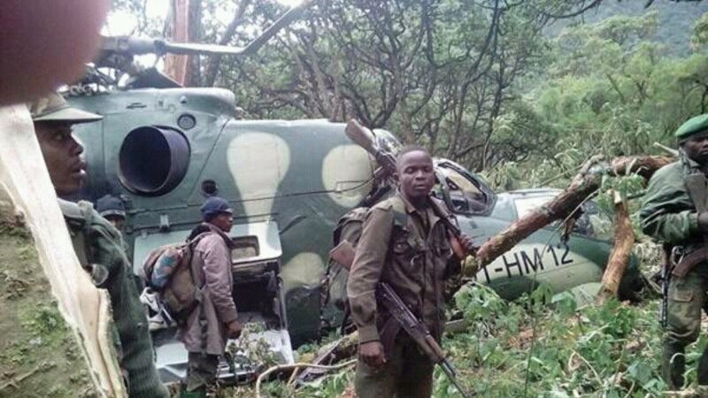 Hommage à 17 militaires congolais tués