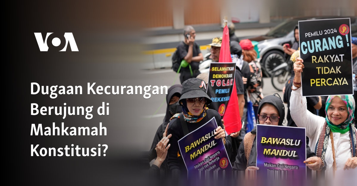 Dugaan Kecurangan Pemilu Berujung Di Mahkamah Konstitusi?