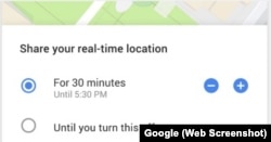 Google Maps Share Location