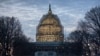 The Capitol Dome in Washington is illuminated early on Jan. 12, 2016, the day of President Barack Obama's final State of the Union address before Congress in Washington.