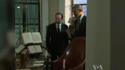 French President Visits With Obama At Jefferson's Monticello
