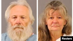 From left, Bruce and Deborah Leonard were charged with manslaughter in the death of their 19-year-old son after allegedly beating him for hours during a family counseling session at a Christian church, in New York, police said, Oct. 14, 2015. 