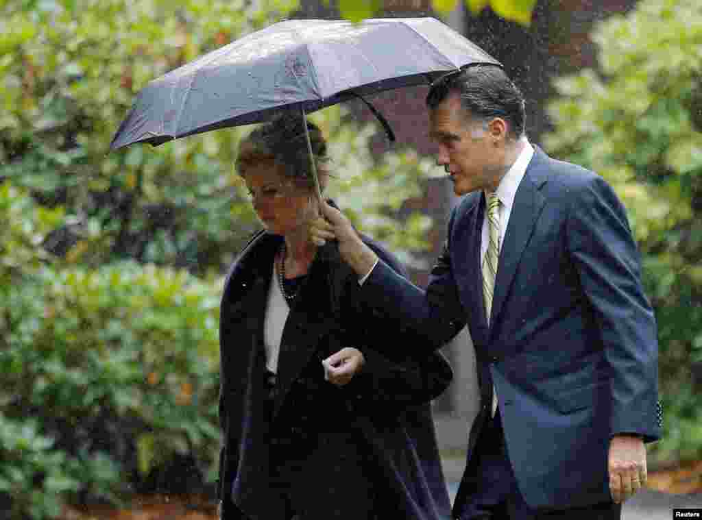 Mitt Romni rafiqasi Ann bilan