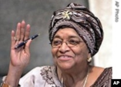 President Ellen Johnson Sirleaf of Liberia