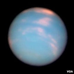 Gambar planet Neptunus yang diambil dari Teleskop Antariksa Hubble (26/7)