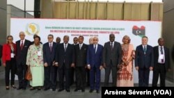 Les participants à la réunion de Brazzaville sur la Libye ont appelé à un dialogue politique 30 janvier 2020 (VOA/Arsène Séverin).