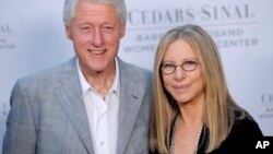 Clinton se ha pronunciado en varias ocasiones como un fanático Streisand. 