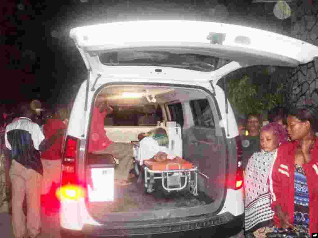 Mtu aliyejeruhiwa kufuatia milipuko afikishwa hospitali ya Muhimbili