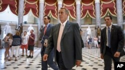 El presidente de la Cámara de Representantes, John Boehner, ha sido autorizado a demandar al presidente Obama.