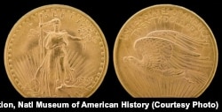 The Saint-Gaudens double eagle, first minted in 1907, is a $20 gold coin, or double eagle, considered by many to be the most beautiful of U.S. coins.