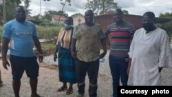 MDC Alliance activist, John Mupanduki (center), was allegedly abducted, tortured and then dumped in Mashava, about 125 kilometers west of Bikita Growth Point where he was seized by unknown assailants. (Photo: MDC Alliance)