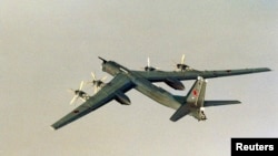 俄羅斯圖-95轟炸機。（資料照）