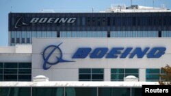 FILE - Boeing facilities are seen in Los Angeles, California, April 22, 2016. 