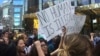 Protes Kebijakan Imigrasi, Ratusan Warga Demo di depan Trump Hotel