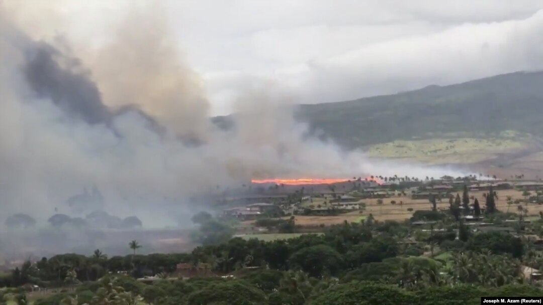Požar na ostrvu Maui