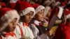 Anak-anak menyanyikan lagu-lagu Natal di Gereja (foto: ilustrasi). 