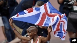  Mo Farah oo mar kale billadda dahabka ah ku guuleystay