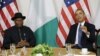 President Barack Obama meets with Nigerian President Goodluck Jonathan in New York, Sept. 23, 2013.