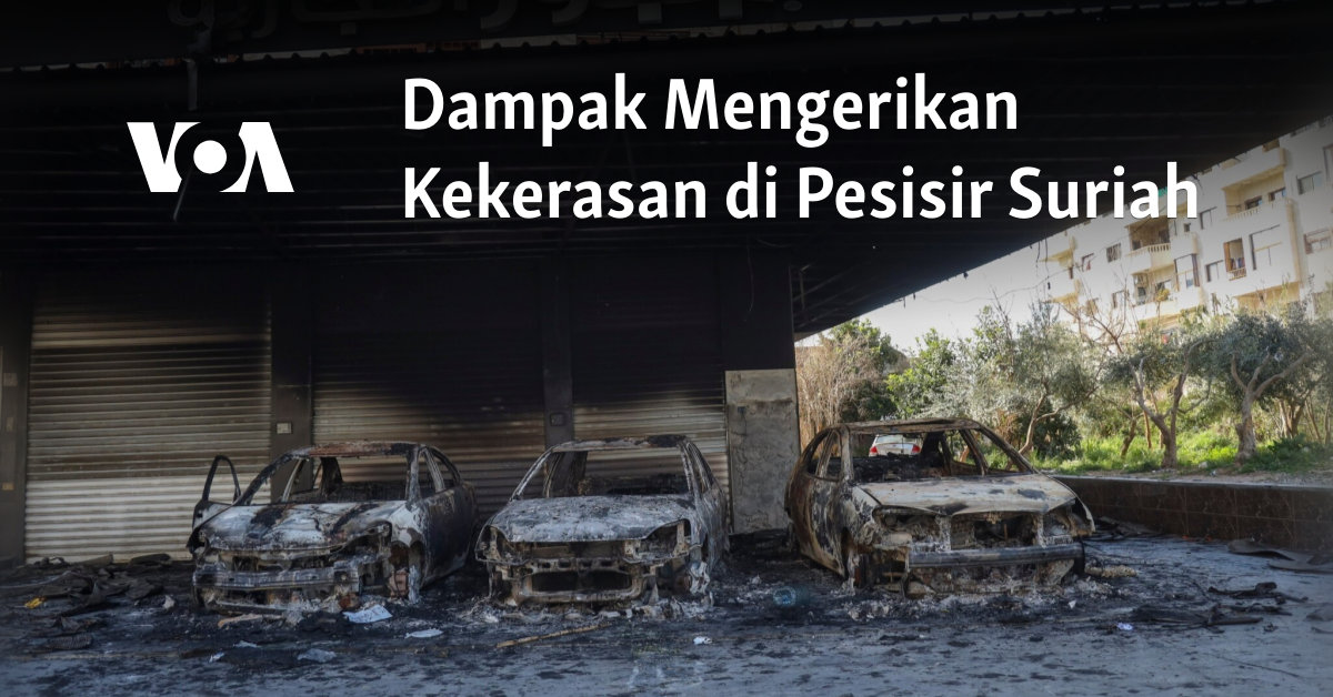 Dampak Mengerikan Kekerasan di Pesisir Suriah