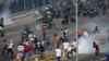 درگیری حامیان خوان گوایدو با نظامیان حامی مادورو؛ حمایت کامل کاخ سفید از رئیس جمهوری موقت و مردم ونزوئلا