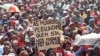 Manifestação em Cafunfo, Lunda Norte, Angola (Foto de Arquivo)