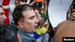 ARHIVA - Bivši predsednik Gruzije Mihail Sakašvili (Foto: Reuters/Gleb Garanich)