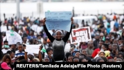 Protest protiv policijske brutalnosti u nigerijskom gradu Lagosu - arhivska fotografija (Foto:REUTERS/Temilade Adelaja/File Photo) 