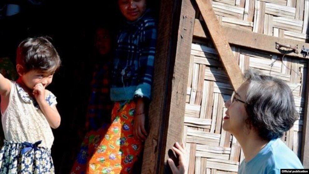 Yanghee lee kachin visit (United Nations Information Centre Yangon)