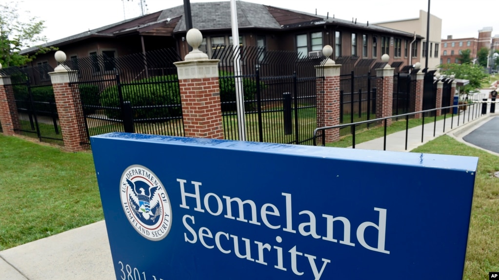 FILE - The Homeland Security Department headquarters in northwest Washington is seen June 5, 2015. The Trump administration has announced new rules for scrutinizing petitions to bring in minor spouses to the United States.