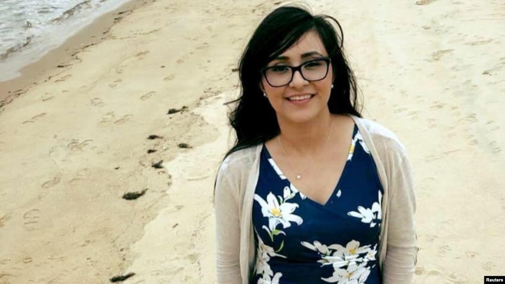 High School English teacher Jessica Macias is seen in this undated handout photo in San Diego, California, U.S. (Courtesy of Jessica Macias/Handout via Reuters)