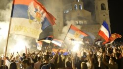 Pristalice opozicije slavile su na ulicama Podgorice i drugih gradova posle parlamentarnih izbora 31. avgusta 2020.